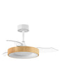 Ventilador de techo con luz MDC Lisboa XS LED blanco motor DC Ø91cm 20W 588698709