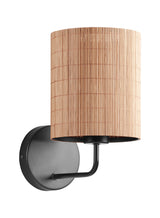Aplique de pared MDC rail E27 madera natural 589115504