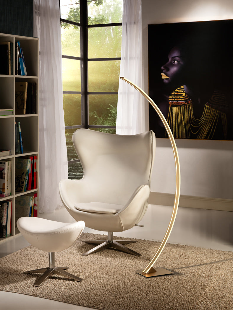 Schuller Arcus Lámpara pie de salón oro 589204