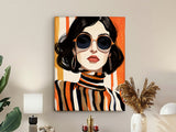 Schuller Cuadro pintura Orange acrílico 90x120 589475