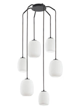 Plafón de techo MDC jap E27 6 luces opal 589489101
