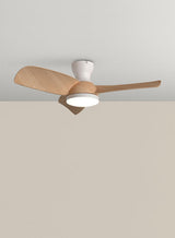 Ventilador de techo con luz MDC Creta XL LED blanco 3 palas motor DC 3000-6000K Ø106cm 32W 589628109