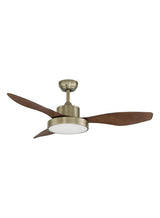 Ventilador de techo con luz MDC Riga LED 3 palas motor DC Ø120cm 35W 589634309
