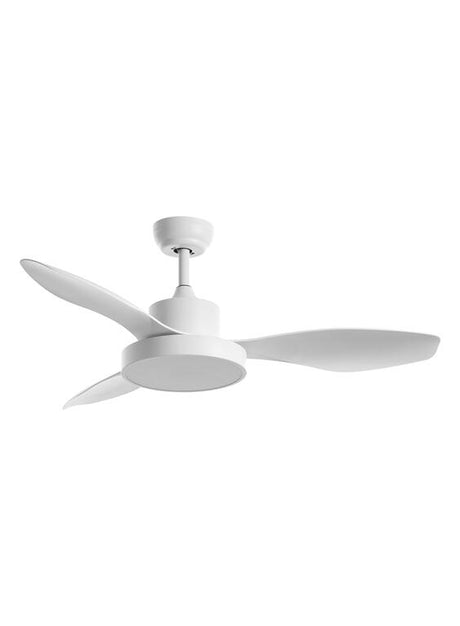 Ventilador de techo con luz MDC Riga LED blanco 3 palas motor DC Ø120cm 35W 589638109