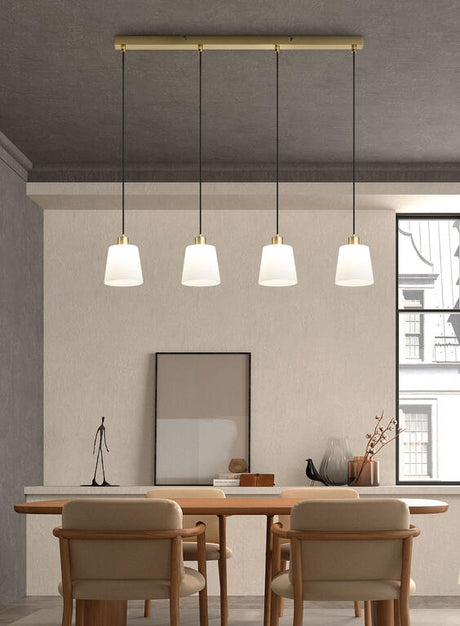 Plafón de techo MDC deko E27 4 luces latón 589946101