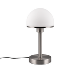 Lámpara de sobremesa Trio Joost II LED níquel mate táctil 3000K regulable 39cm 5
