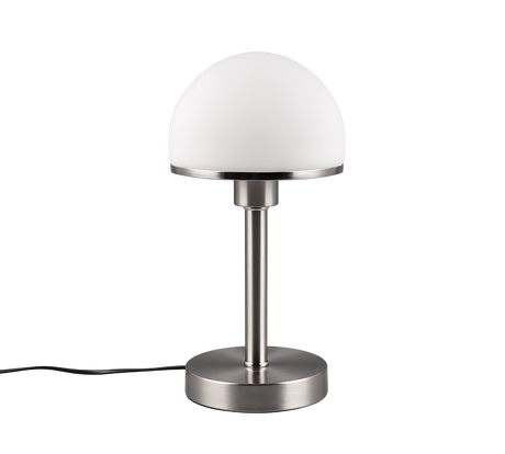 Lámpara de sobremesa Trio Joost II LED níquel mate táctil 3000K regulable 39cm 5