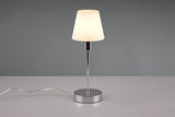 Lámpara de sobremesa Trio Luis II LED cromo táctil 3000K regulable 32cm 59570010