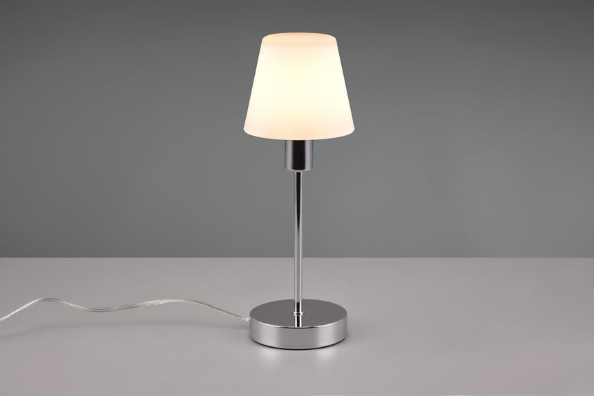 Lámpara de sobremesa Trio Luis II táctil 32cm cromo — ref. 595700106 (1)