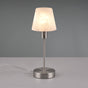 Lámpara de sobremesa Trio Luis II táctil 32cm níquel mate — ref. 595700107 (1)