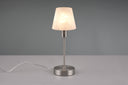 Lámpara de sobremesa Trio Luis II táctil 32cm níquel mate — ref. 595700107 (1)
