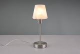 Lámpara de sobremesa Trio Luis II táctil 32cm níquel mate — ref. 595700107 (1)