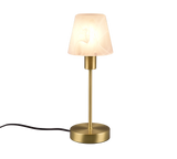 Lámpara de sobremesa Trio Luis II bronce mate táctil 32cm 595700108