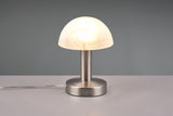 Lámpara de sobremesa Trio Fynn II LED níquel mate táctil 3000K regulable 5991001