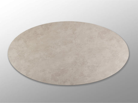 Mesa de centro Schuller Koria negro y piedra 130x42cm vista 2