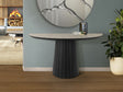 Consola Schuller Koria negro y piedra 130x80cm 599481