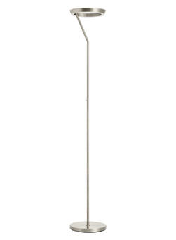 Lámpara de pie de salón MDC Saturn LED cromo 2700K IP20 40W 599543502