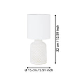 EGLO SOBREMESA BELLARIVA CREMA EGLO97773