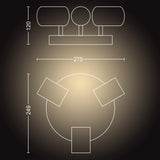 Philips Hue Foco 3 luces Adore blanco White Ambiance 5W 6500K IP44 871951434091600 350lm