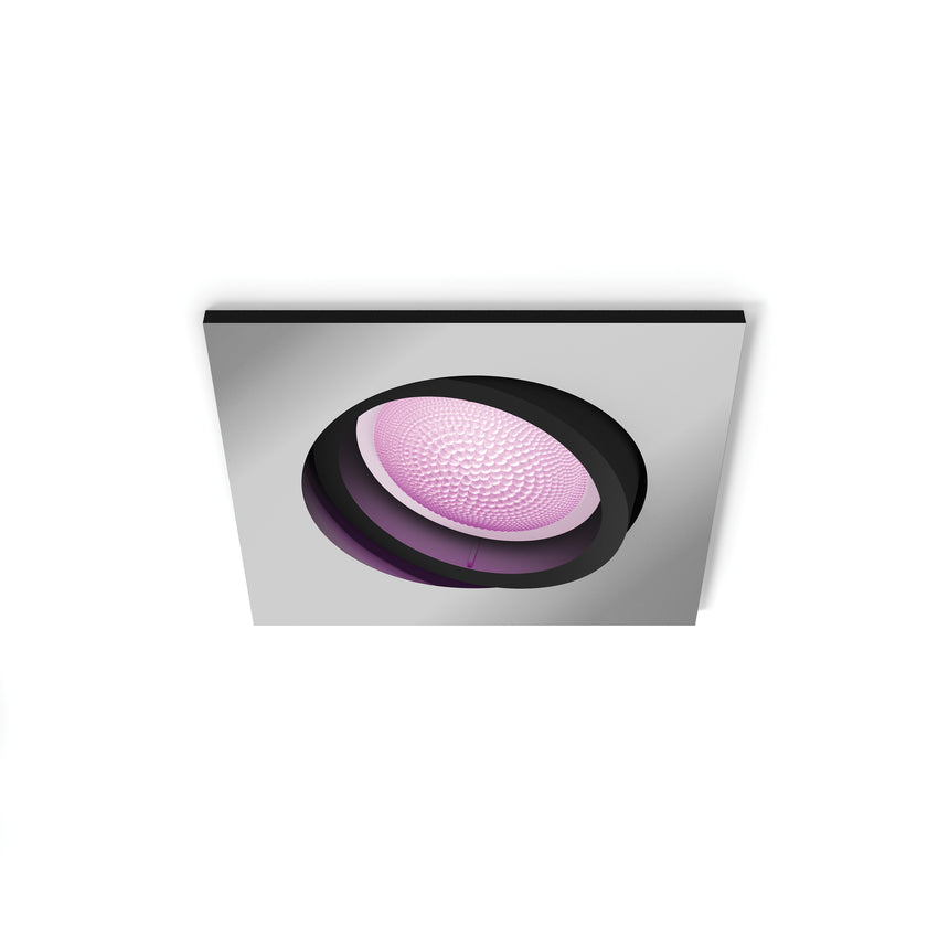 Philips Hue White and Color Ambiance Empotrable centura plata RGBW 6W 871951433880700 350lm - vista alternativa