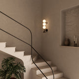 Aplique de pared Aromas Soko LED mármol cristal A1335