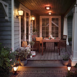 Philips Hue White and Color Ambiance Aplique de pared Econic negro RGBW 15W IP44 1743830P7 - imagen 5