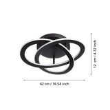 Plafón de techo EGLO Rolimare LED 99395