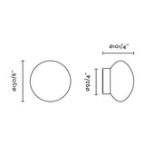 Lámpara de pared aplique Faro Nubo LED negro mate 2700K IP44 60009