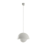 Lámpara de techo colgante Faro Marisol LED blanco mate 2700K regulable Ø30cm 60012