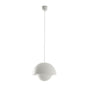 Lámpara de techo colgante Faro Marisol LED 2700K regulable Ø30cm blanco mate — ref. 60012 (1)