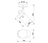 Mantra Aruba Foco Superficie blanco 6015