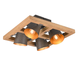 Trio Bell Antique Nickel Metal Ceiling Light 601900467