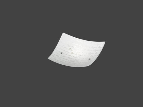 Plafón de techo Trio Signa LED blanco 2700K 30cm 602500101
