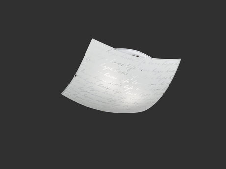 Plafón de techo Trio Signa LED blanco 2700K 40cm 602500201