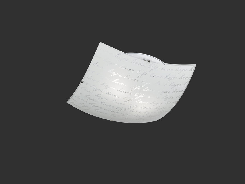 Plafón de techo Trio Signa LED blanco 2700K 40cm 602500201