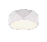 Trio Zandor metal ceiling light mat white 603500331