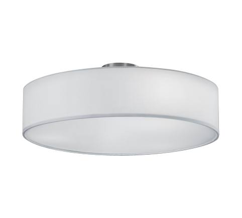 Plafón de techo Trio Hotel 3 luces blanco Ø50cm 6