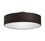 Plafón de techo Trio Hotel 3 luces negro Ø50cm 6