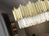 Lámpara de techo colgante Schuller Tiara 6 luces cromo  - ambiente