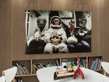 Cuadro fotografía impresa Schuller Galácticos 140x80cm 607124