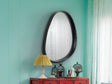 Espejo Schuller Julie negro 76x92cm 607339