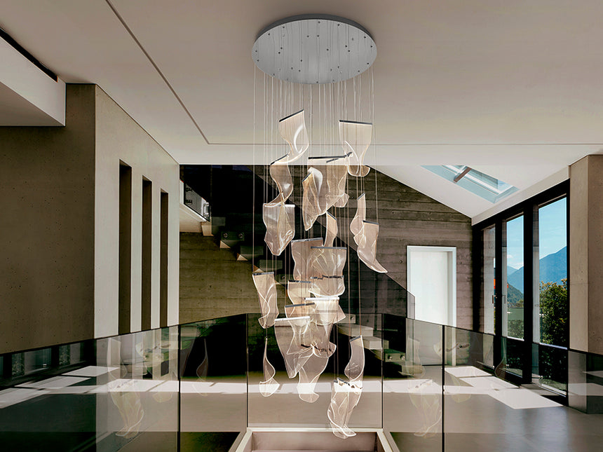 Schuller Velos Lamp 24 lights chrome 608572