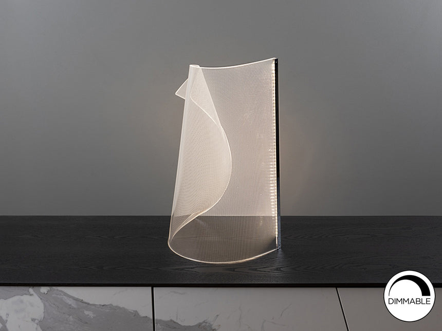Lámpara de sobremesa Schuller Velos LED cromo y micro 3000K 50cm 609425N vista 2