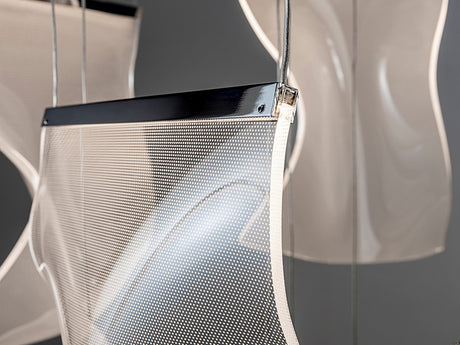 Lámpara de techo colgante Schuller Velos 5 luces cromo  - ambiente