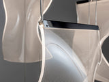 Schuller Velos II Lámpara de techo colgante 13 luces regulable cromo 609647ND
