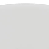 Mesa auxiliar plegable de acero en blanco 70x70x72 cm