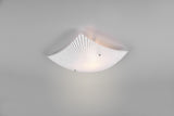 Plafón de techo Trio Elisa LED cromo 2700K 30cm 612200100