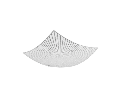Plafón de techo Trio Elisa LED cromo 2700K 30cm 612200100
