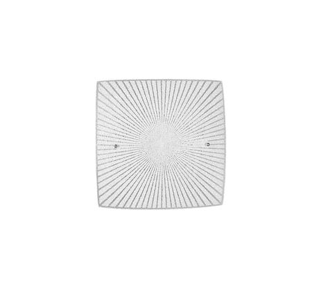 Plafón de techo Trio Elisa LED cromo 2700K 30cm 612200100