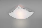 Plafón de techo Trio Elisa LED cromo 2700K 40cm 612200200